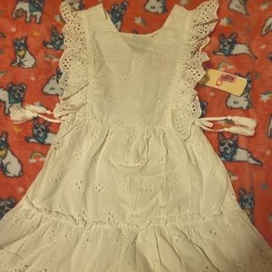 GB girls white dress